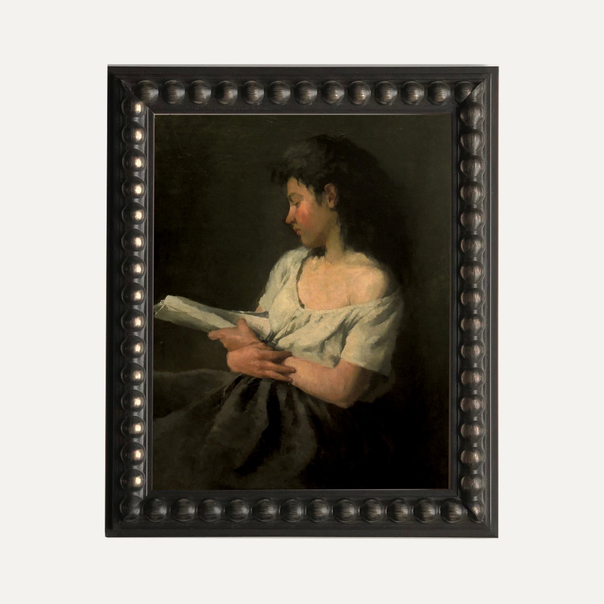 Impression sur papier beaux-arts- La lectrice