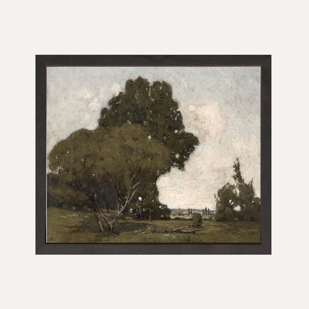 Impression sur papier beaux-arts- Paysage endormie