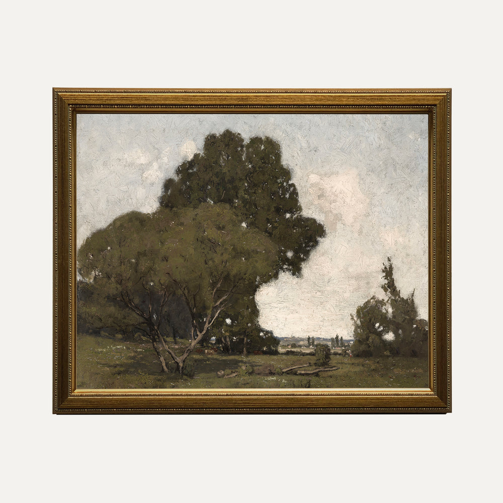Impression sur papier beaux-arts- Paysage endormie