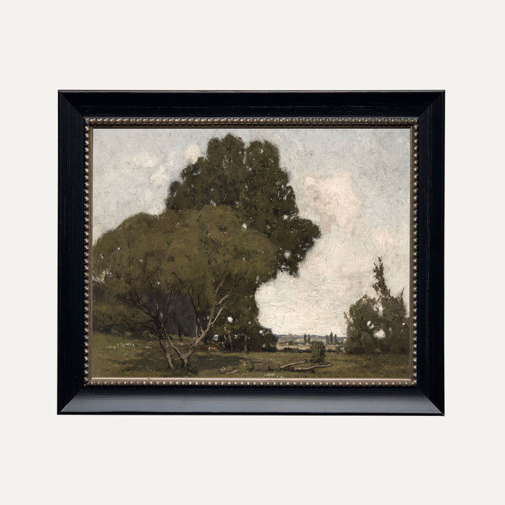 Impression sur papier beaux-arts- Paysage endormie