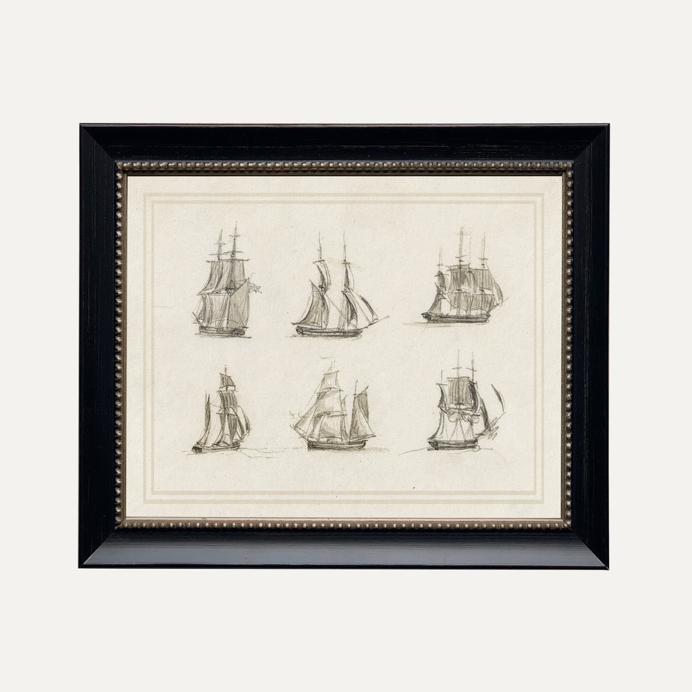 FINE ART PAPER PRINT - Nautical charm 