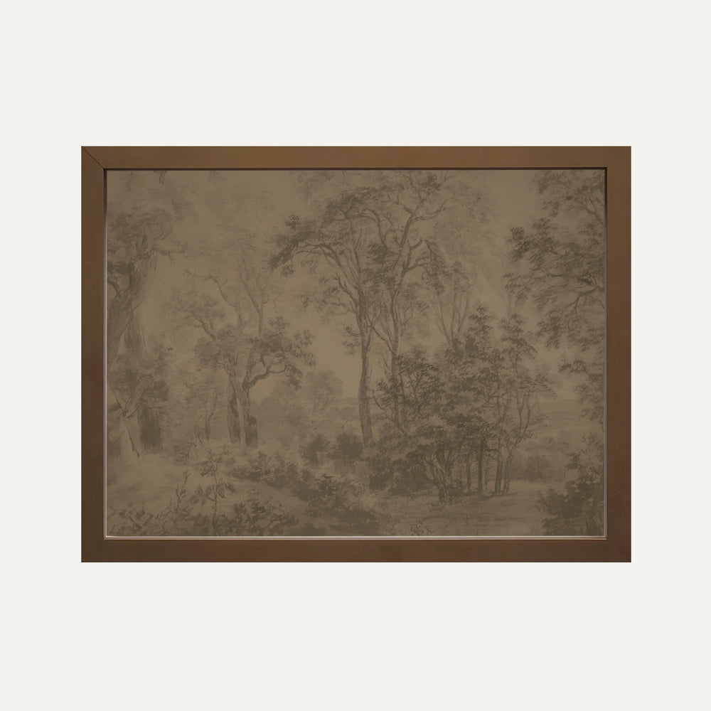 Impression sur papier beaux-arts- Paysage endormie