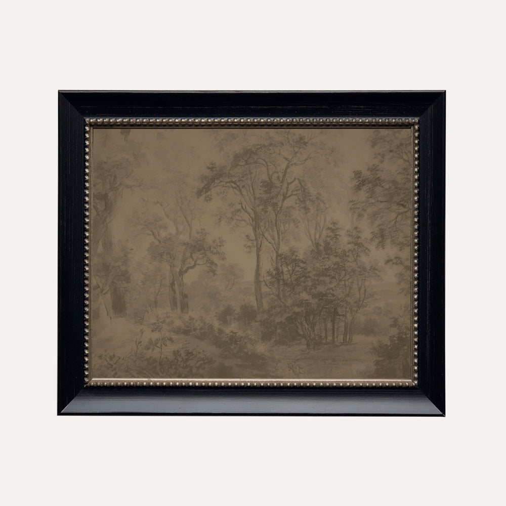 Impression sur papier beaux-arts- Paysage endormie