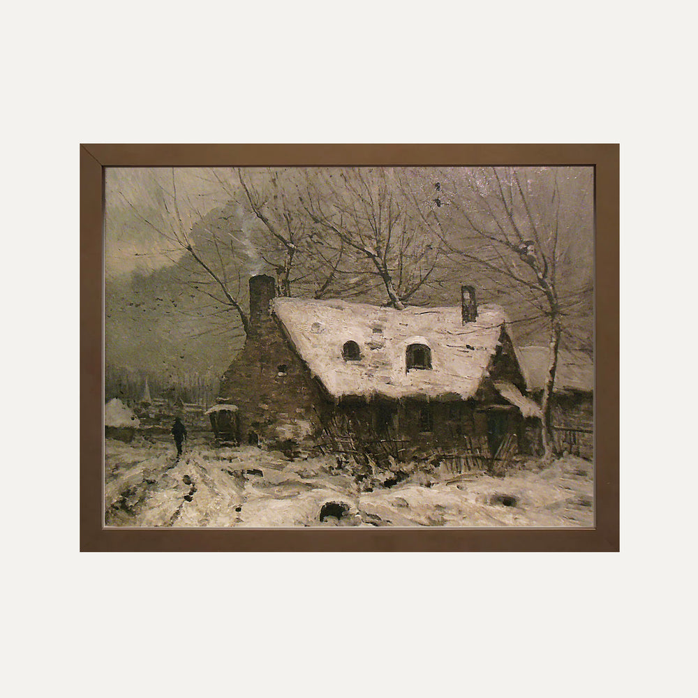 FINE ART PAPER PRINT - Haven in the Snow
