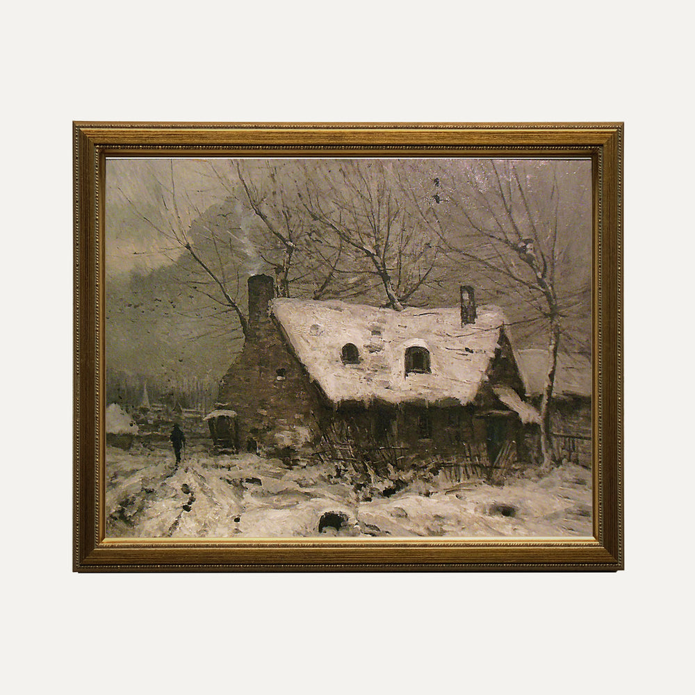 FINE ART PAPER PRINT - Haven in the Snow