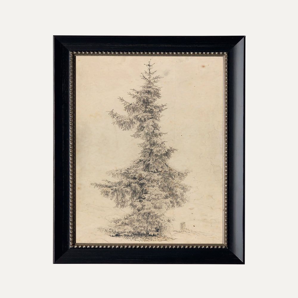 Impression sur papier beaux-arts - Mon beau sapin
