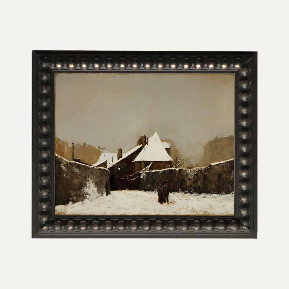 FINE ART PAPER PRINT - Quiet road