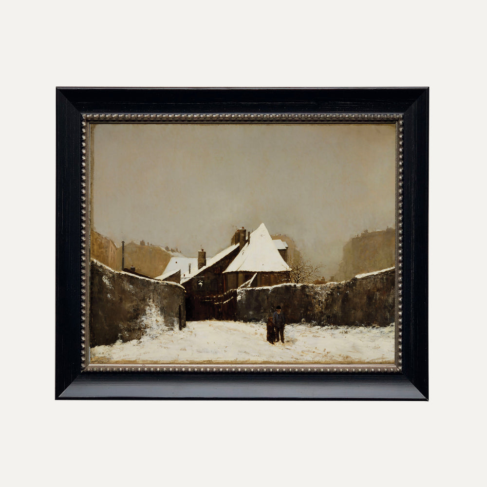 FINE ART PAPER PRINT - Quiet road