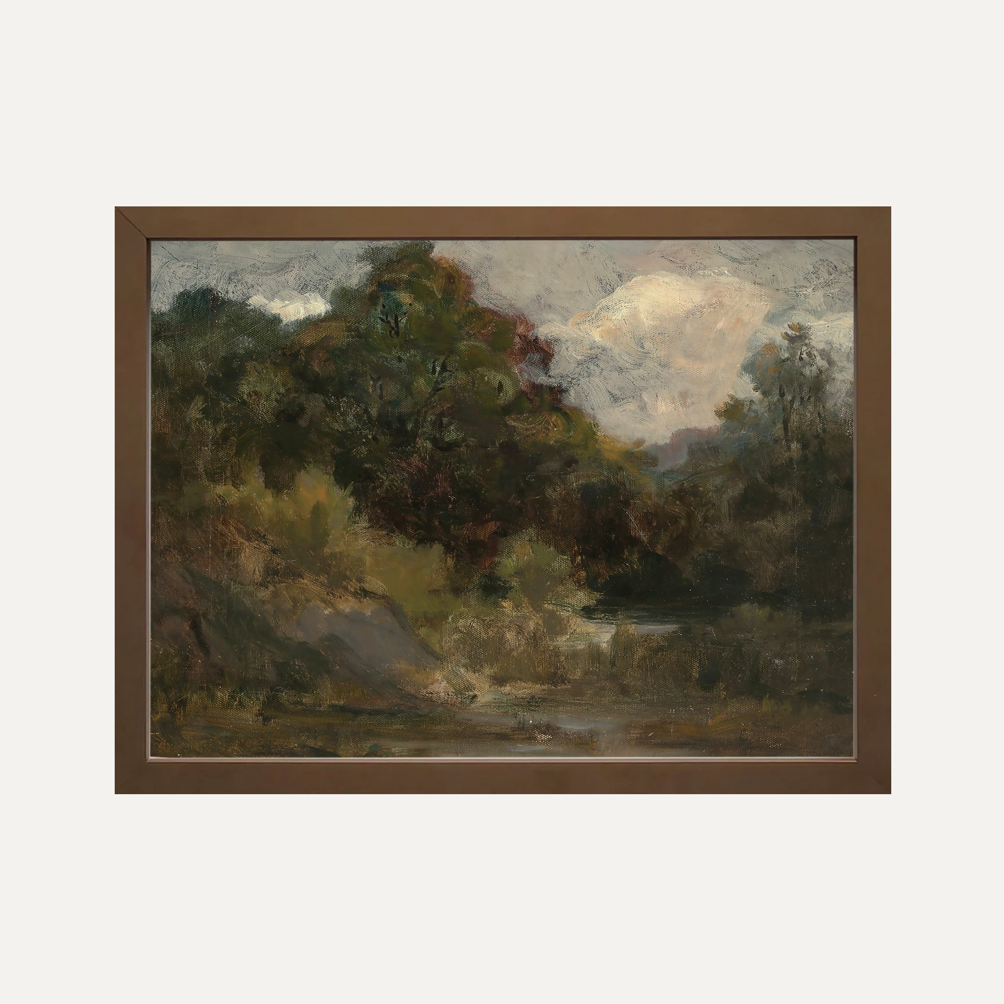 Impression sur papier beaux-arts- peinture paysage