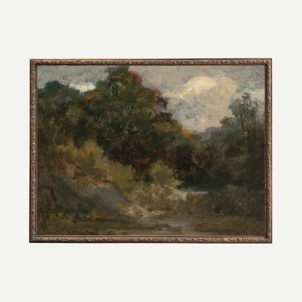 Impression sur papier beaux-arts- peinture paysage