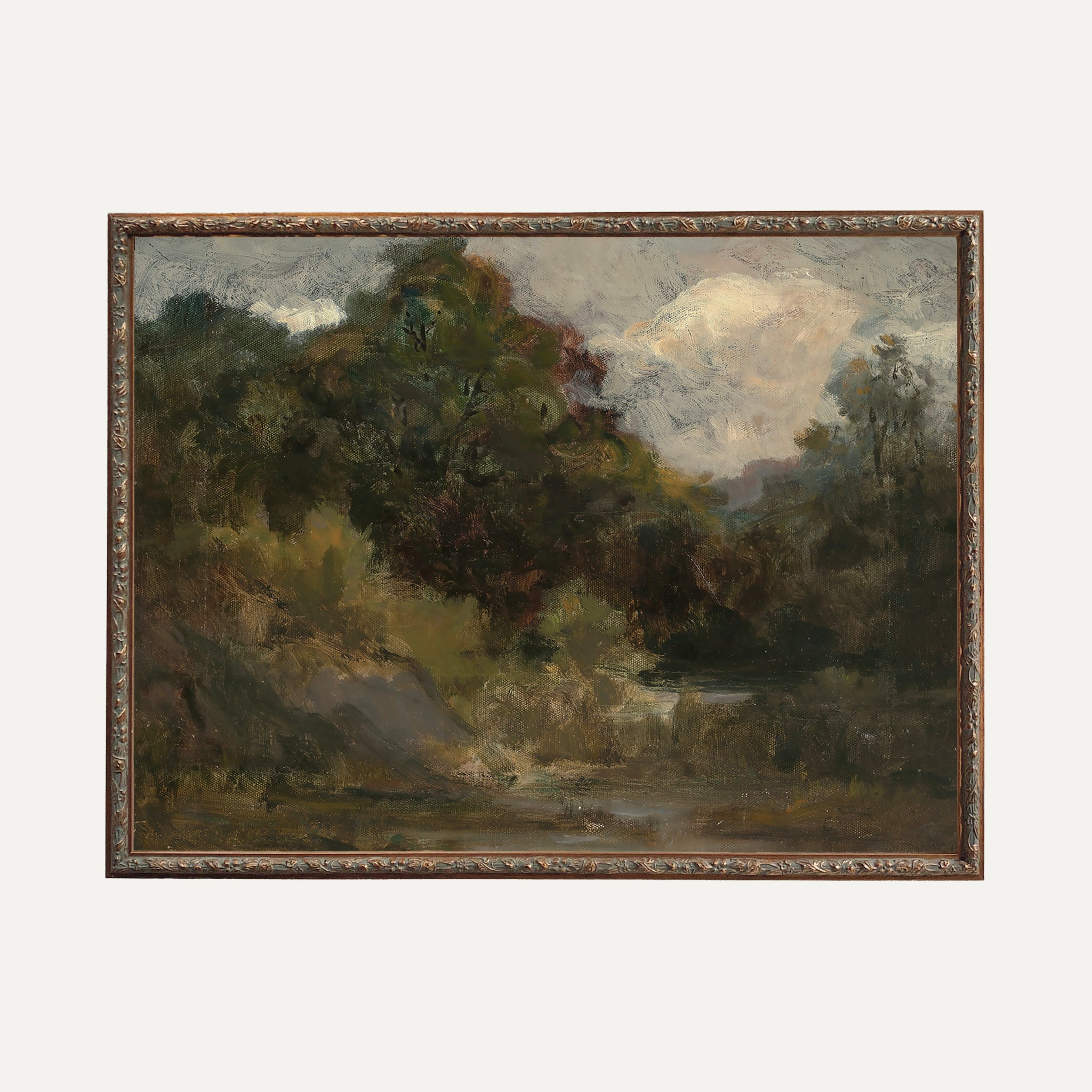 Impression sur papier beaux-arts- peinture paysage