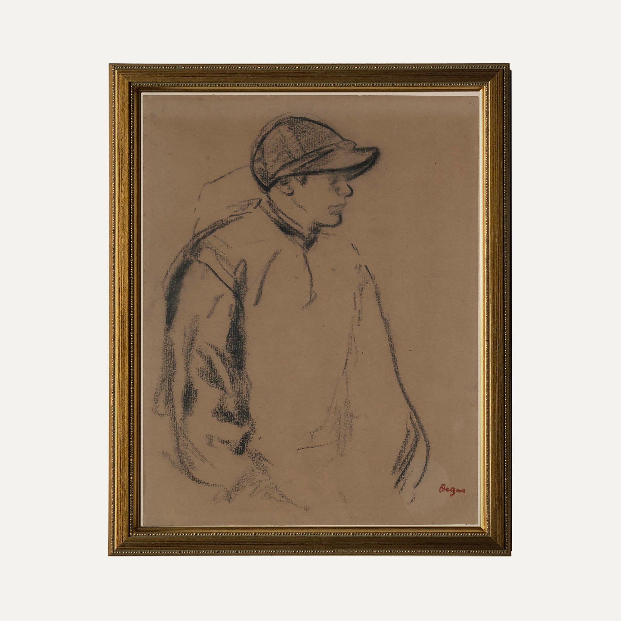 Impression sur papier beaux-arts- Illustre Cavalier