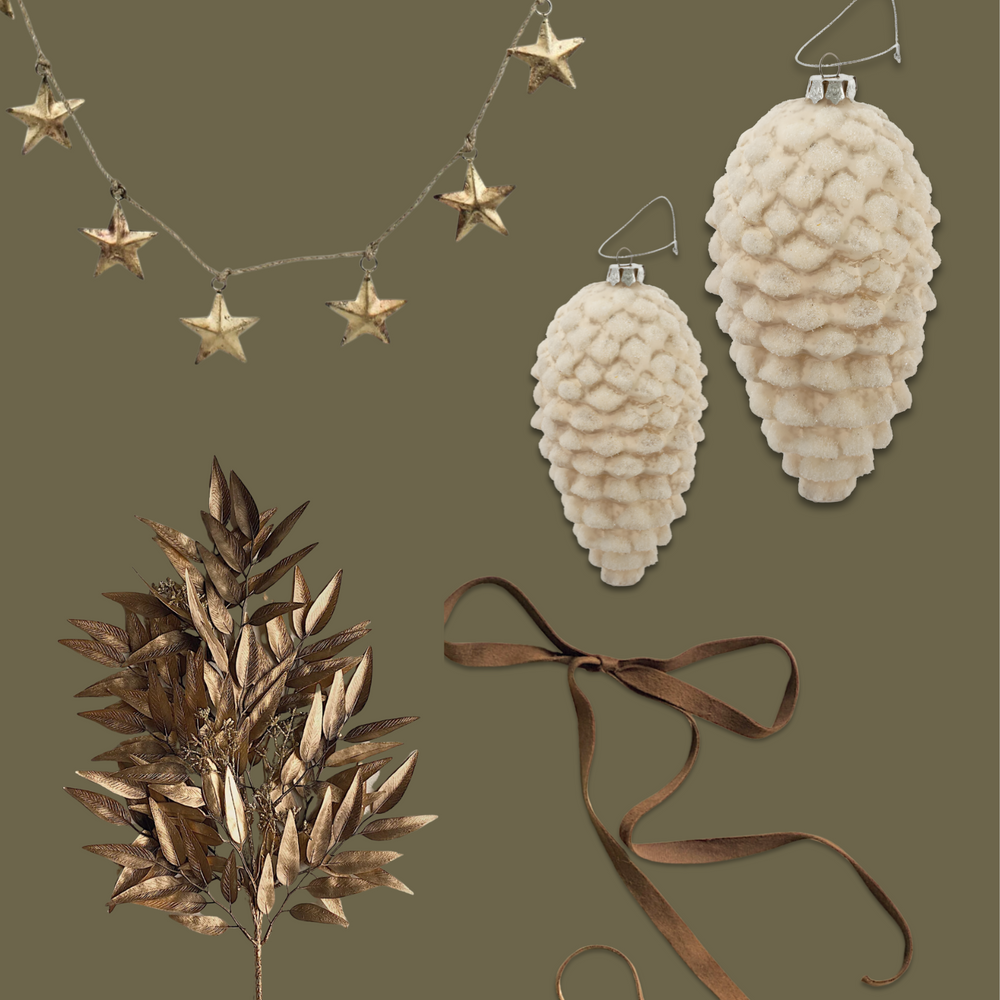 Ornement - cocotte givrée