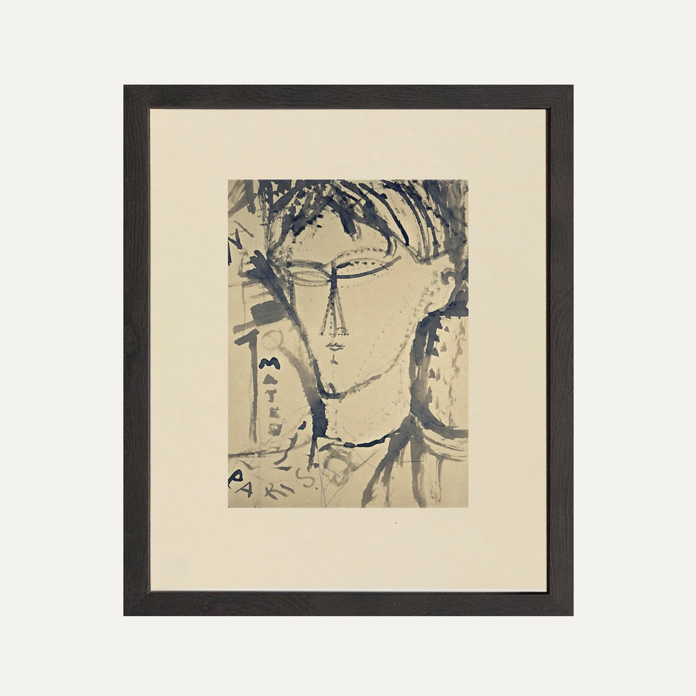 FINE ART PAPER PRINT - Modigliani