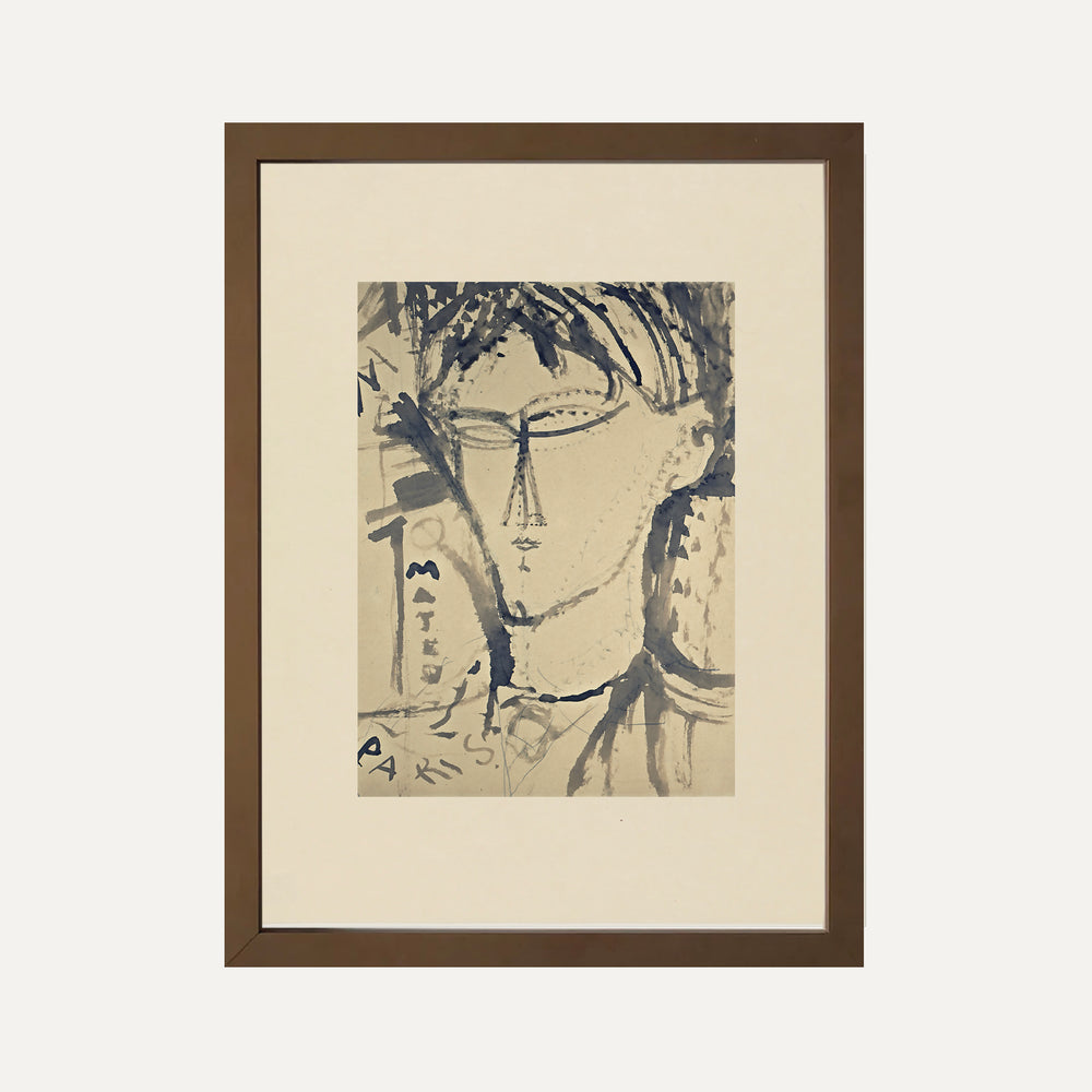 FINE ART PAPER PRINT - Modigliani