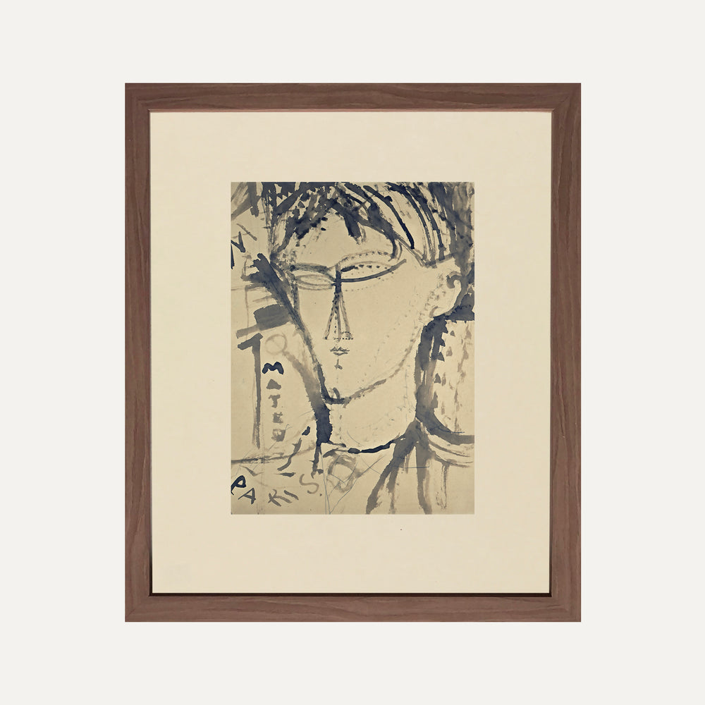 FINE ART PAPER PRINT - Modigliani
