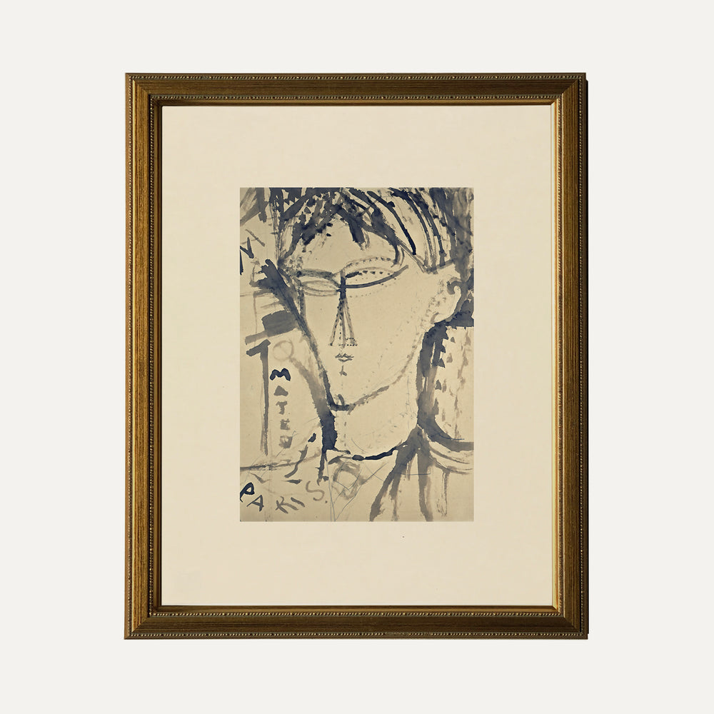 FINE ART PAPER PRINT - Modigliani
