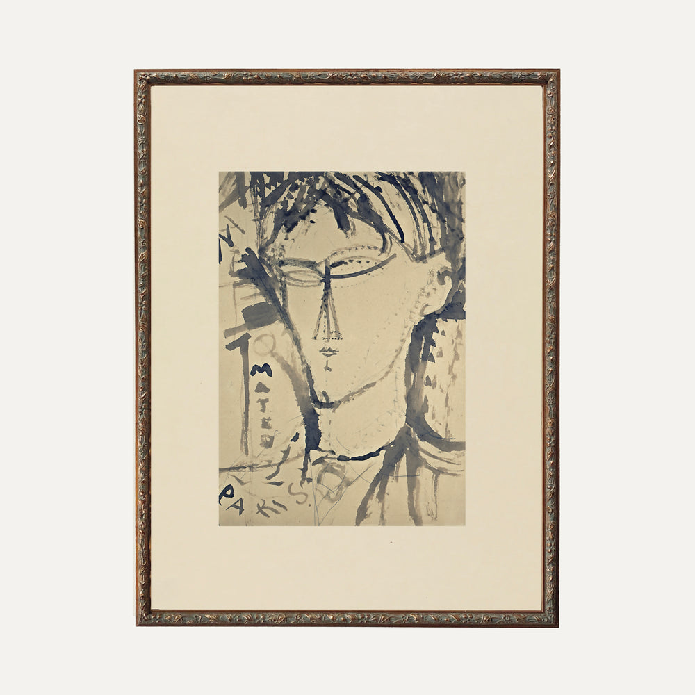 FINE ART PAPER PRINT - Modigliani