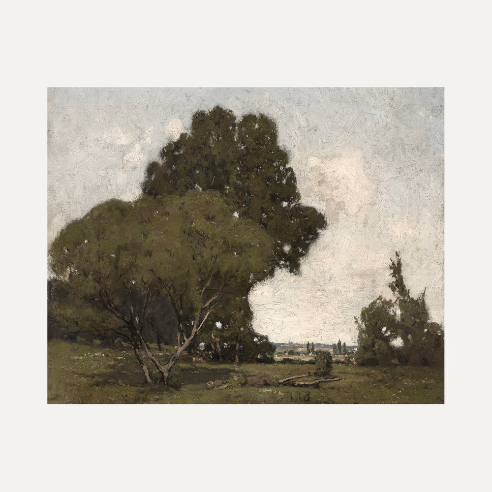 Impression sur papier beaux-arts- Paysage endormie