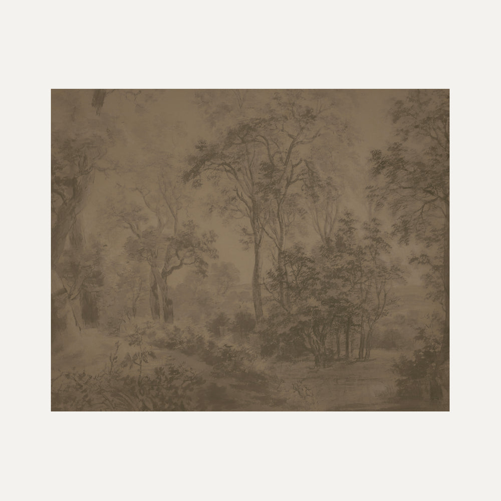 Impression sur papier beaux-arts- Paysage endormie