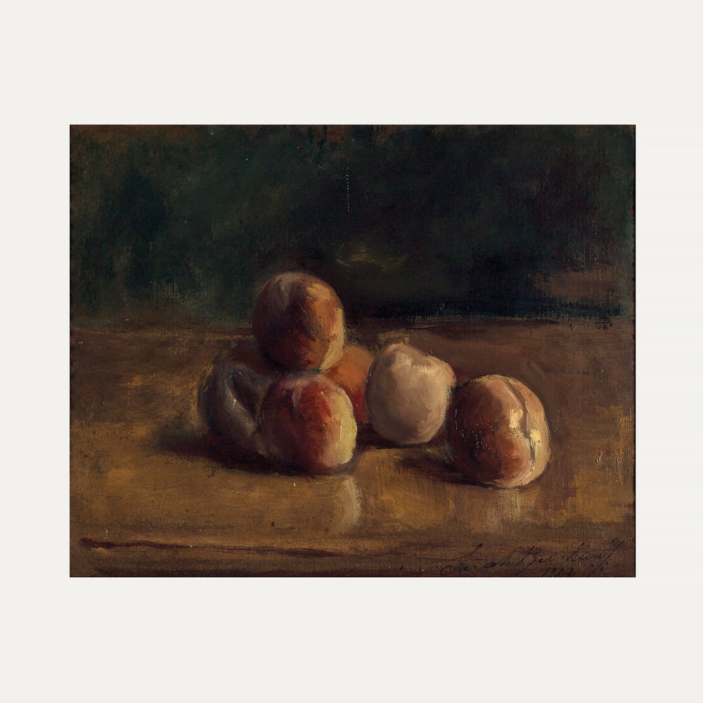 Impression sur papier beaux-arts - les pêches