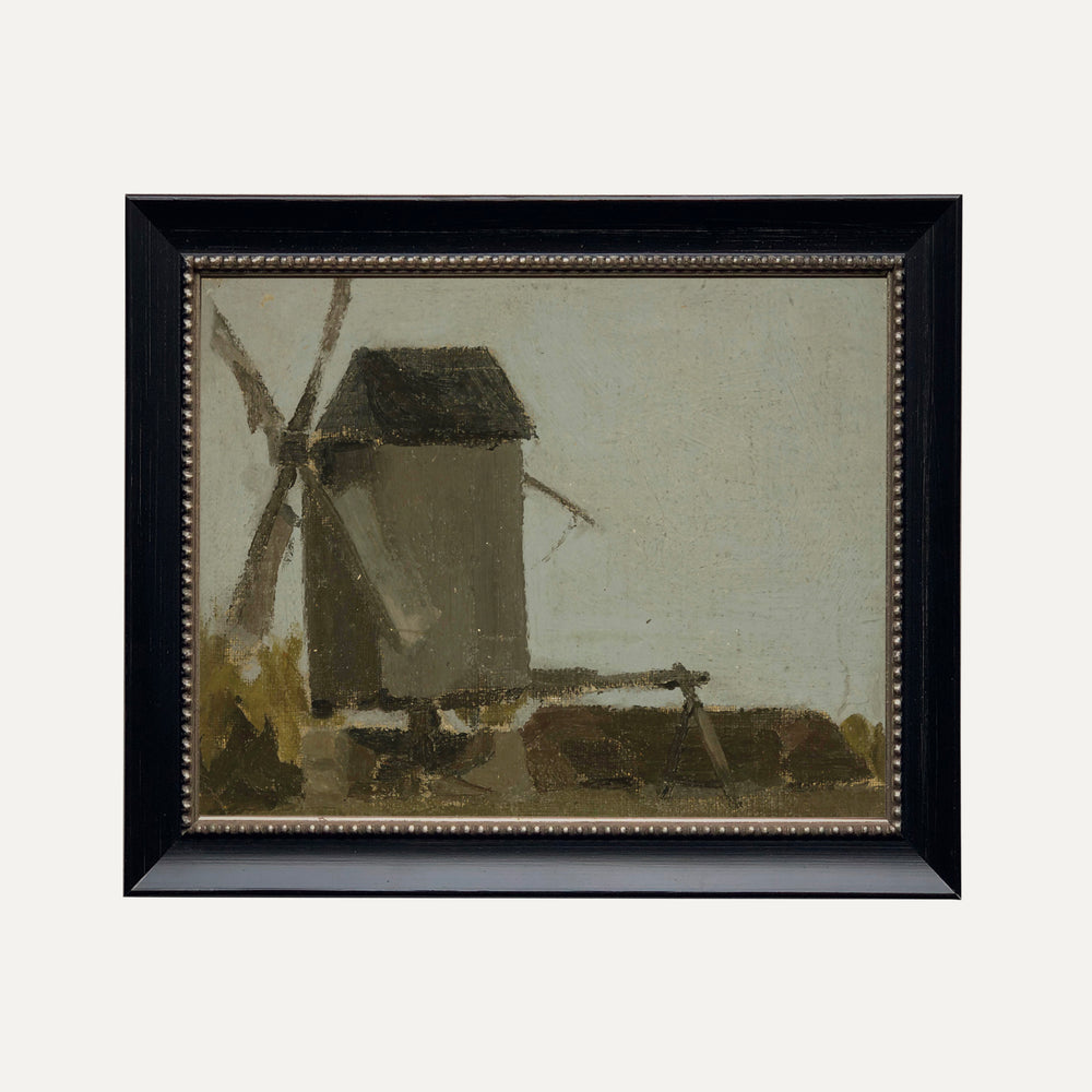 Impression sur papier beaux-arts - Le moulin