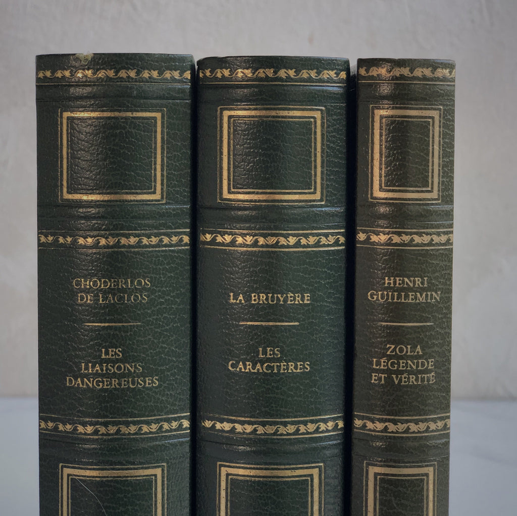 Accessoire de décoration maison Livres vintage Sur mon X