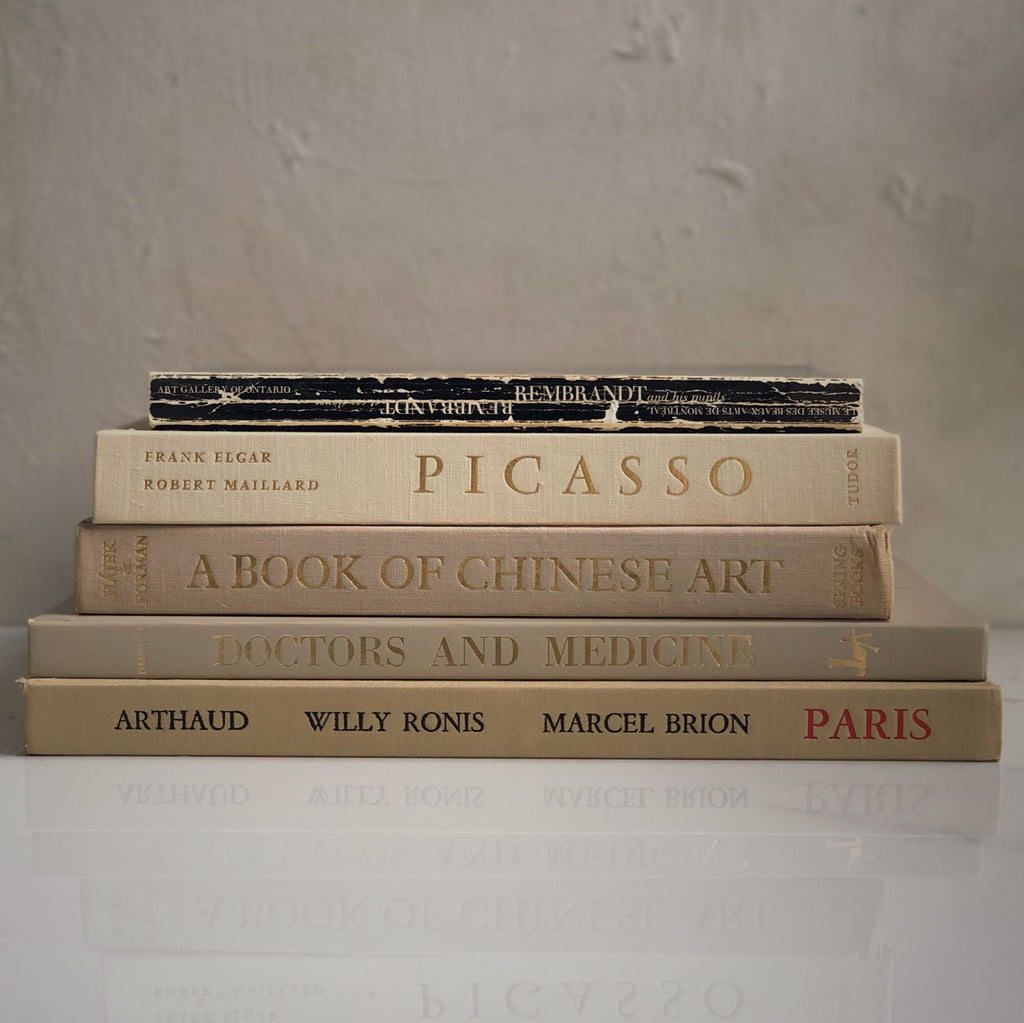Accessoire de décoration maison Livres vintage Sur mon X